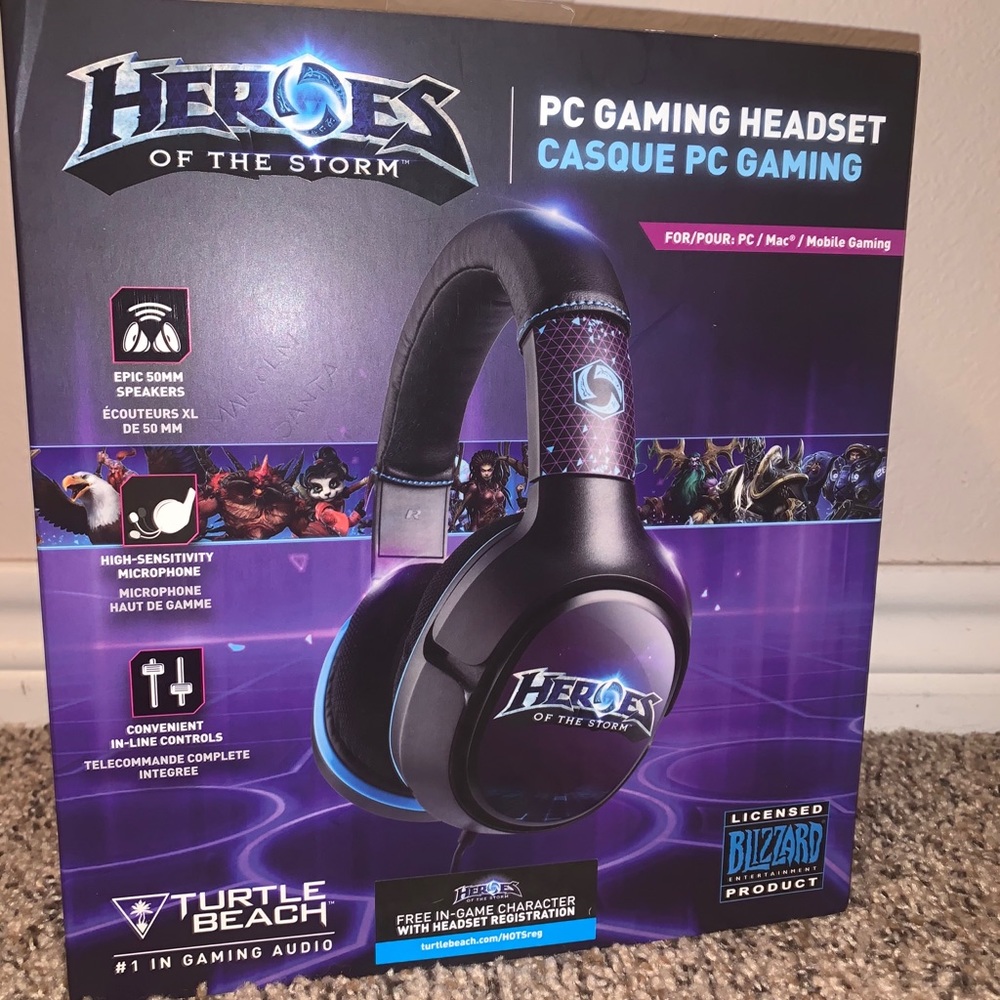 NEW turtle beach gaming headset